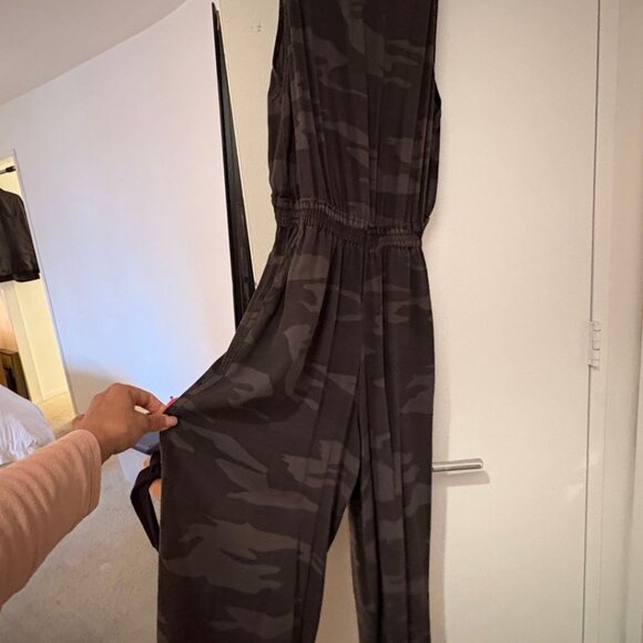 Splendid Camo Lounge Tank Jumpsuit - Picture 5 of 8